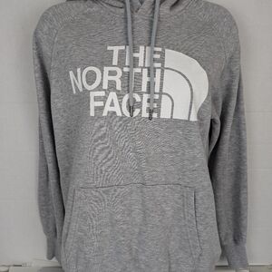 The North Face hoodie sweatshirt, grey, size small